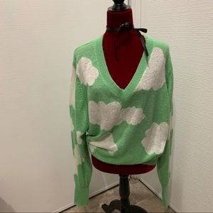 WILDFOX WHITE LABEL CLOUD SWEATER 💚💚